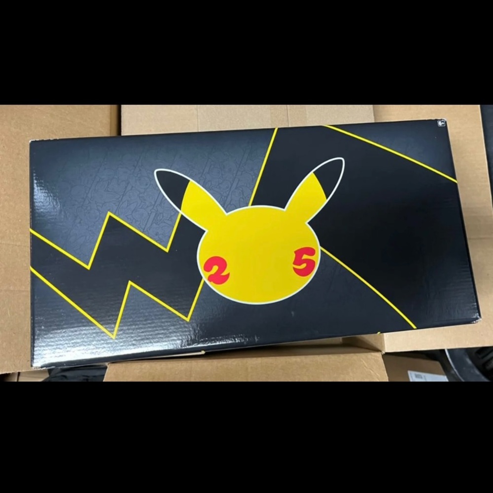 Pokemon 25th Anniversary Celebrations Amazon Prime Collection Box